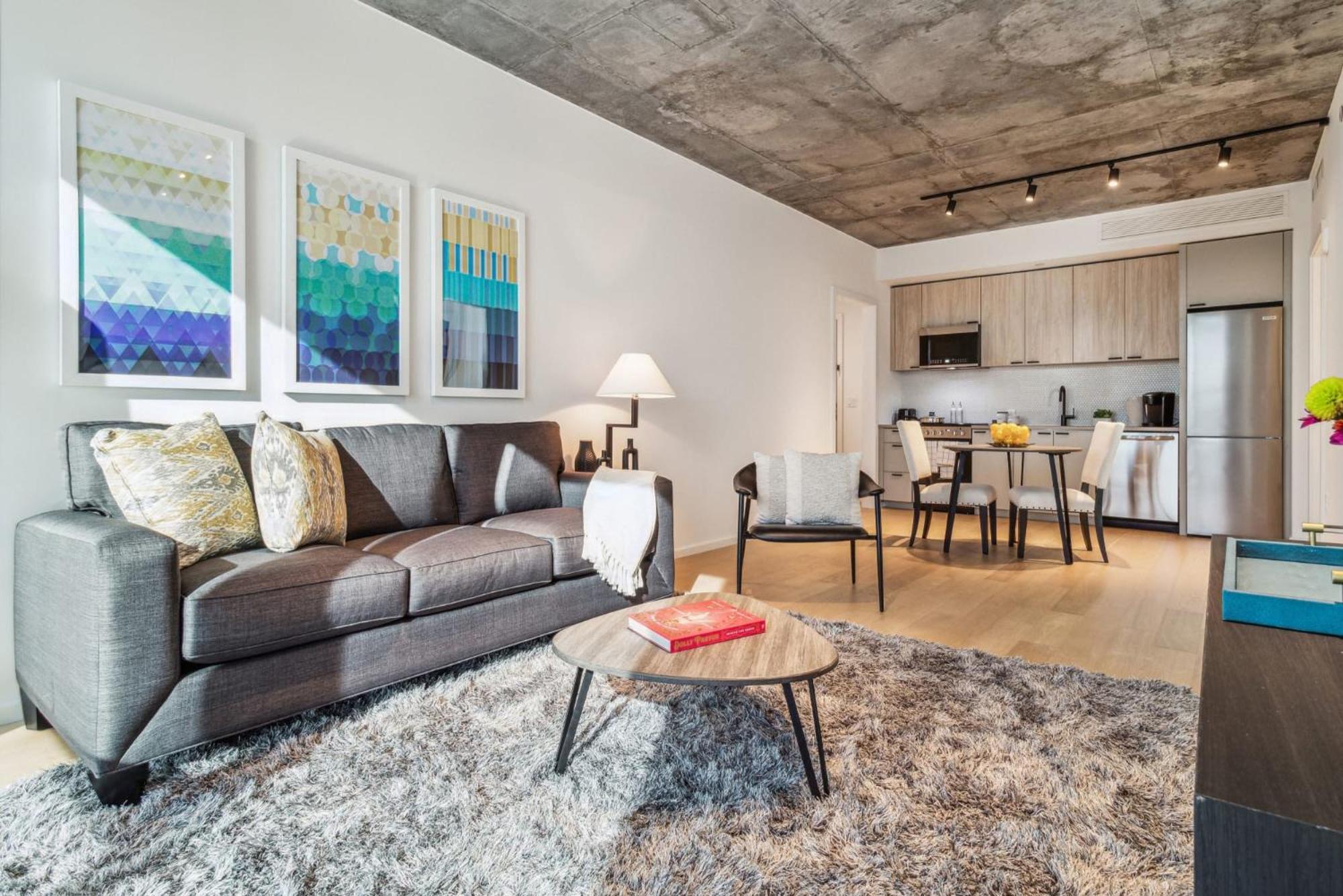 Contemporary City Living Apartments In Nashville Exterior foto